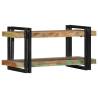 Multicolour Solid Wood Wall Shelf - Stylish Storage Solution