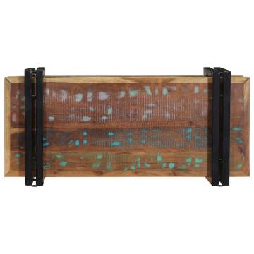 Multicolour Solid Wood Wall Shelf - Stylish Storage Solution