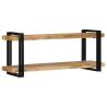 Wall Shelf 110x33x45 cm - Solid Rough Mango Wood | HipoMarket