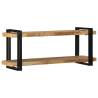 Wall Shelf 110x33x45 cm - Solid Rough Mango Wood | HipoMarket