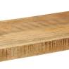 Wall Shelf 110x33x45 cm - Solid Rough Mango Wood | HipoMarket