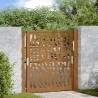 Garden Gate 105x105 cm Weathering Steel - Trace Design