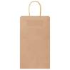 50 Pack Brown Paper Bags with Handles - Eco-Friendly & Durable