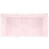 50 Pink Paper Bags with Handles - Sustainable & Versatile