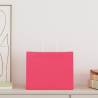 Pink Paper Bags with Handles - 50 pcs | Eco-Friendly Solution