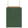 Eco-Friendly Green Paper Bags - 250 pcs with Handles