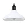  Pendant Lamp Height Adjustable E27 Gloss White Ø 31 cm Metal Colour gloss white Quantity in Package 1 Bulb Quantity 