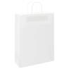 Buy 50 White Paper Bags with Handles - Eco-Friendly & Versatile