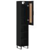 Highboard Black 34.5x34x180 cm - Stylish Storage Solution