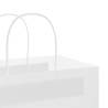 Buy 50 White Paper Bags with Handles - Eco-Friendly & Versatile