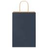 Paper Bags 50 pcs with Handles Blue - Eco-Friendly & Durable