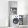 Washing Machine Cabinet Grey Sonoma - Durable Storage Solution