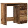 Elegant Old Wood Desk 90x45 cm | Durable Engineered Wood