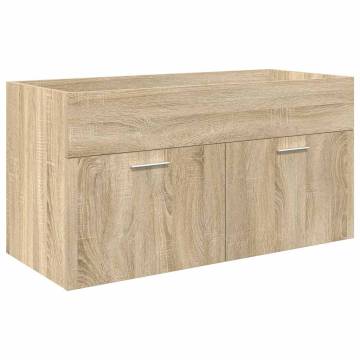 3 Piece Sonoma Oak Bathroom Furniture Set | Stylish & Durable