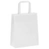 Paper Bags 50 pcs with Handles White – Eco-Friendly & Durable