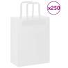  Paper Bags 250 pcs with Handles White 21x11x28 cm Colour white Size 21 x 11 x 28 cm Quantity in Package 250 