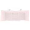 Pink Paper Bags with Handles - 50 pcs | Durable & Recyclable