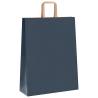 Buy Blue Paper Bags with Handles - Pack of 50 | HipoMarket