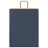 Buy Blue Paper Bags with Handles - Pack of 50 | HipoMarket