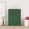 Green Paper Bags with Handles - 50 pcs | 32x12x42 cm