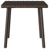 Garden Coffee Table Rectangular Brown 40x40x37 cm | Hipomarket