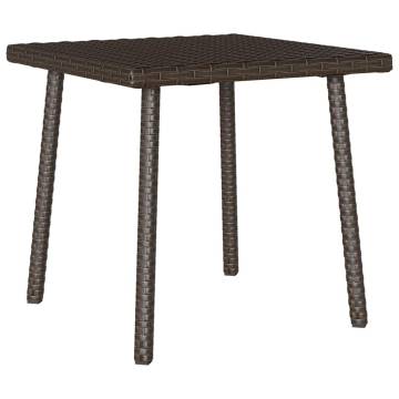 Garden Coffee Table Rectangular Brown 40x40x37 cm | Hipomarket