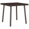 Garden Coffee Table Rectangular Brown 40x40x37 cm | Hipomarket