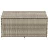 Garden Storage Box Light Grey 110x50x58 cm | Hipomarket