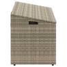 Garden Storage Box Light Grey 110x50x58 cm | Hipomarket