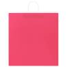 Pink Paper Bags with Handles - 50 Pcs | Eco-Friendly Packaging