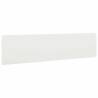 Lawn Edgings 10 pcs White Cold-rolled Steel 25x103 cm