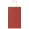 Red Paper Bags with Handles - 50 Pcs - Eco-Friendly Packaging