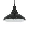  Pendant Lamp Height Adjustable E27 Gloss Black Ø 31 cm Metal Colour gloss black Quantity in Package 1 Bulb Quantity 