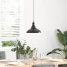 Adjustable Pendant Lamp E27 Gloss Black Ø 31 cm - Stylish Lighting