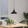 Adjustable Pendant Lamp E27 Gloss Black Ø 31 cm - Stylish Lighting