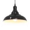 Adjustable Pendant Lamp E27 Gloss Black Ø 31 cm - Stylish Lighting