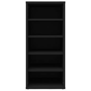 Shoe Cabinet Black 31.5x35x70 cm - Stylish Storage Solution