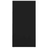 Shoe Cabinet Black 31.5x35x70 cm - Stylish Storage Solution