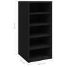 Shoe Cabinet Black 31.5x35x70 cm - Stylish Storage Solution