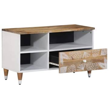 Solid Wood Mango TV Cabinet - Stylish & Sturdy | HipoMarket