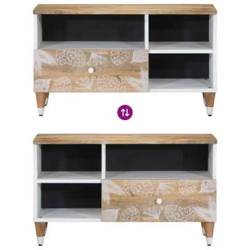 Solid Wood Mango TV Cabinet - Stylish & Sturdy | HipoMarket