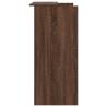 Reception Desk Brown Oak 100x50x103.5 cm - Durable & Stylish