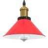 Adjustable Gloss Red Pendant Lamp | Vintage E27 | Hipo Market