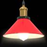 Adjustable Gloss Red Pendant Lamp | Vintage E27 | Hipo Market