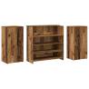 Reception Desk Old Wood 200x50 cm - Durable & Stylish