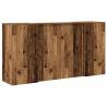 Reception Desk Old Wood 200x50 cm - Durable & Stylish