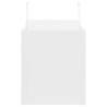 250 White Paper Bags with Handles - Eco-Friendly & Durable