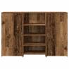 Stylish Old Wood Reception Desk | Durable Engineered Wood