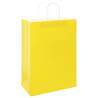 Yellow Paper Bags with Handles - 50 pcs | Eco-Friendly Packaging