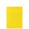 Yellow Paper Bags with Handles - 50 pcs | Eco-Friendly Packaging